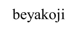 BEYAKOJI trademark