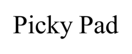 PICKY PAD trademark