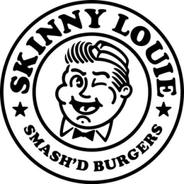 SKINNY LOUIE SMASH'D BURGERS trademark