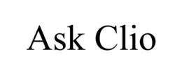 ASK CLIO trademark