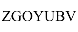 ZGOYUBV trademark