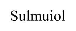 SULMUIOL trademark