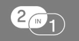 2 IN 1 trademark