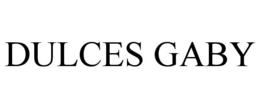 DULCES GABY trademark
