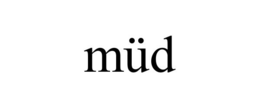 MÜD trademark