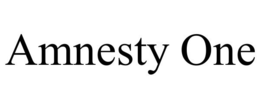 AMNESTY ONE trademark