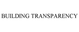 BUILDING TRANSPARENCY trademark