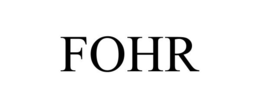 FOHR trademark
