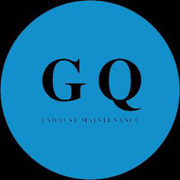 GQ EXHAUST MAINTENANCE trademark