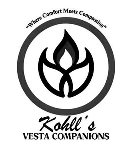 "WHERE COMFORT MEETS COMPASSION" KOHLL'S VESTA COMPANIONS trademark