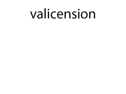 VALICENSION trademark
