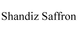 SHANDIZ SAFFRON trademark