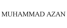 MUHAMMAD AZAN trademark