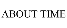 ABOUT TIME trademark