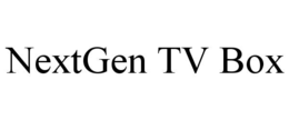 NEXTGEN TV BOX trademark