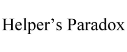 HELPER'S PARADOX trademark