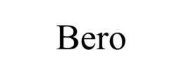 BERO trademark