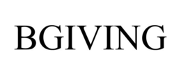 BGIVING trademark