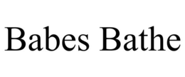 BABES BATHE trademark