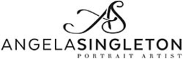 AS ANGELA SINGLETON PORTRAIT ARTIST trademark