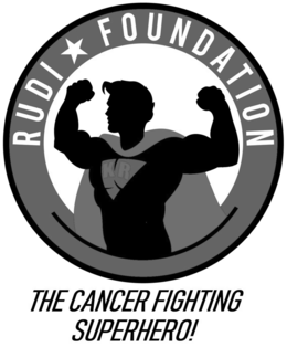 RUDI FOUNDATION THE CANCER FIGHTING SUPERHERO! KR trademark
