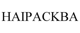 HAIPACKBA trademark