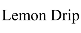 LEMON DRIP trademark