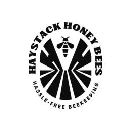 H H HAYSTACK HONEY BEES HASSLE-FREE BEEKEEPING trademark