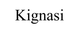 KIGNASI trademark
