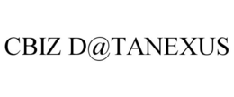 CBIZ D@TANEXUS trademark