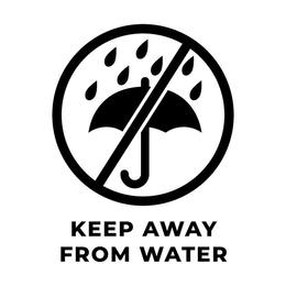 KEEP AWAY FROM WATER trademark