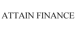 ATTAIN FINANCE trademark