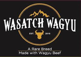 WASATCH WAGYU EST. 2018 A RARE BREED MADE WITH WAGYU BEEF trademark