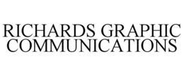 RICHARDS GRAPHIC COMMUNICATIONS trademark