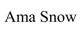 AMA SNOW trademark