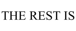 THE REST IS trademark