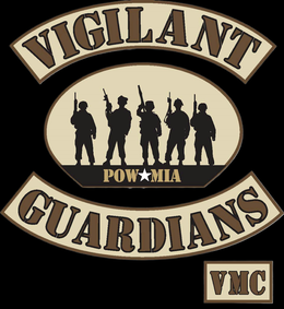 VIGILANT POW MIA GUARDIANS VMC trademark