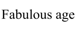 FABULOUS AGE trademark
