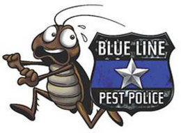 BLUE LINE PEST POLICE trademark