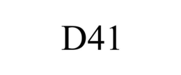 D41 trademark