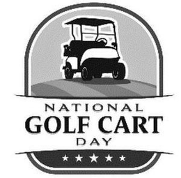 NATIONAL GOLF CART DAY trademark