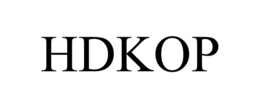 HDKOP trademark
