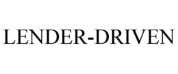 LENDER-DRIVEN trademark