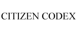 CITIZEN CODEX trademark