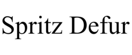 SPRITZ DEFUR trademark