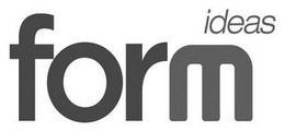 FORM IDEAS trademark