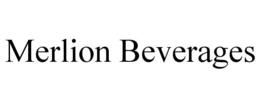 MERLION BEVERAGES trademark