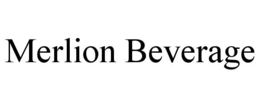 MERLION BEVERAGE trademark