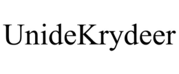 UNIDEKRYDEER trademark