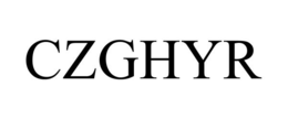 CZGHYR trademark